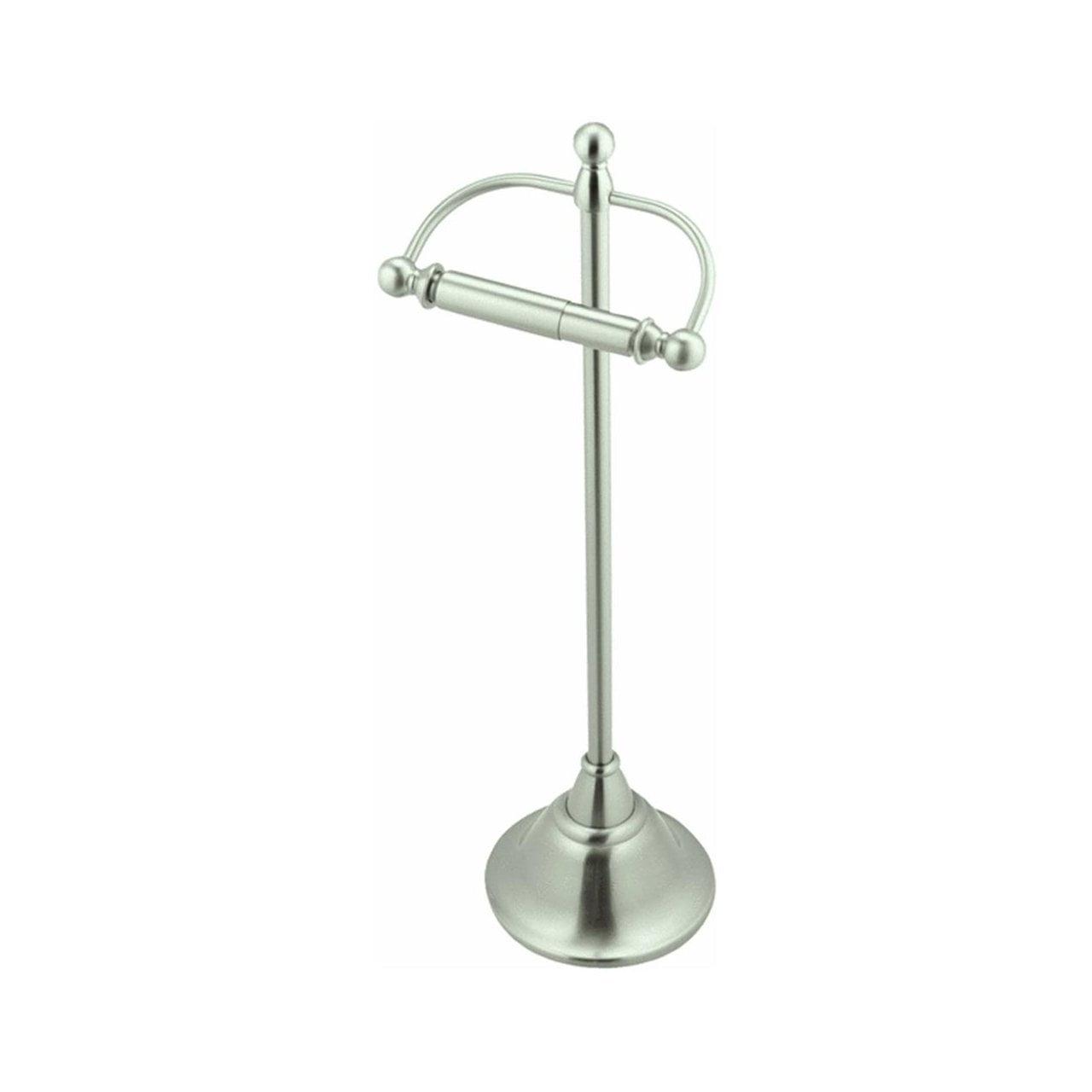 CSI Donner DN6850BN Sage Brushed Nickel Freestanding Toilet Paper Holder