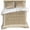 Brown, variant on Dark Blue Retro Greek Key Duvet Cover Set,Geometric Greece Ancient Rustic Soft Duvet Cover California King Bedding Set 4 Pieces,1 Quiltcover and 2 Pillowcases with Zipper,1 Bed Sheet for All Seasons