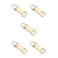 thumbnail image 3 of serony 3pack/lot Metal Zippers Puller For Wide Application - Convenient And Detachable Practical Widely Number 3 * Gold 5Set, 3 of 6