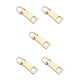 thumbnail image 3 of Guardurnaity 3 unids/set tirador de cremalleras de metal para una amplia aplicación - cremalleras convenientes y desmontables lengüeta para tirar Type2 NO2, 3 of 6