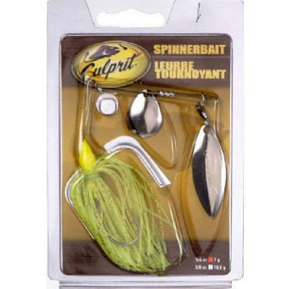 Maurice Sporting Goods #122 1/4OZ White Spinner Bait Multi-Colored