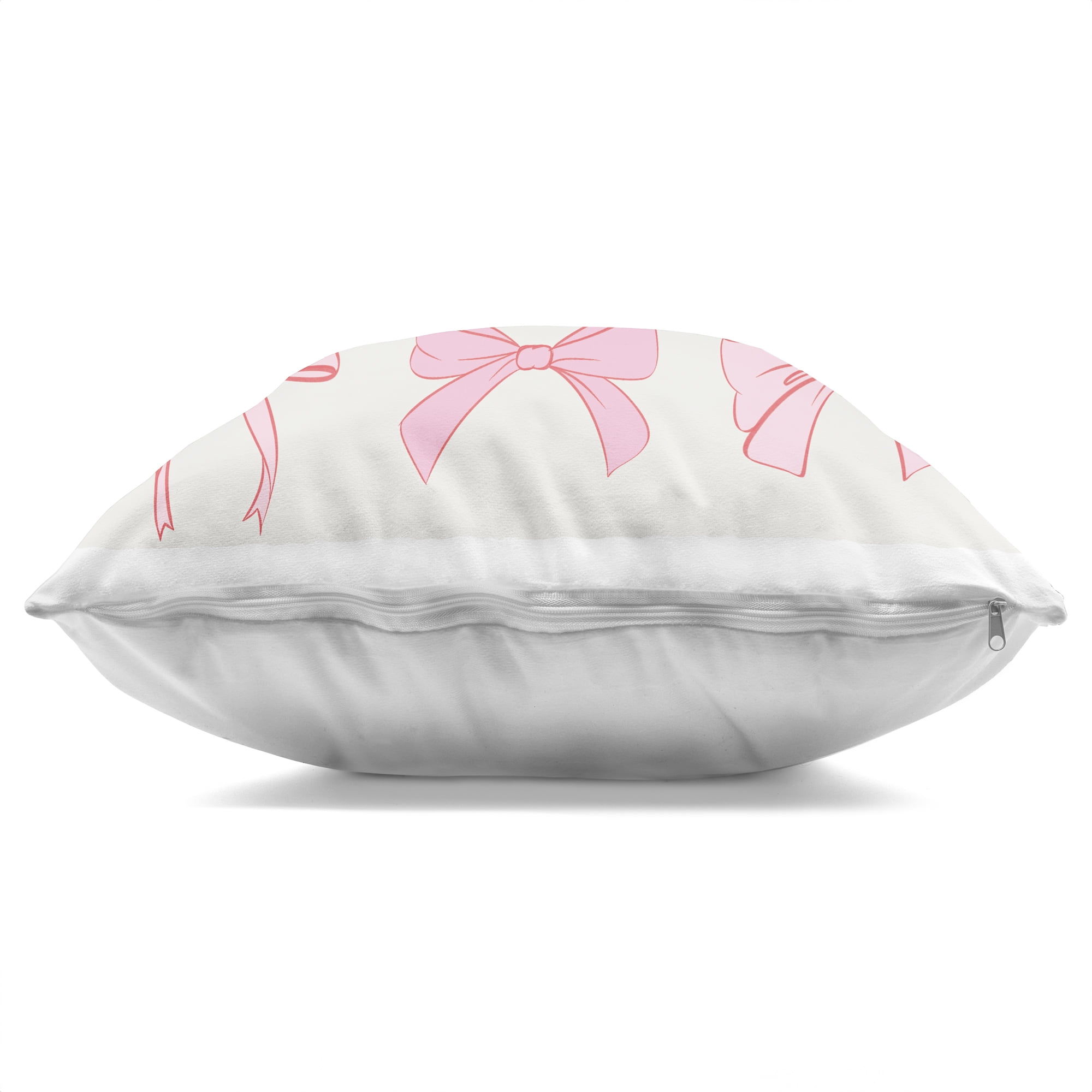 Stupell Industries Pink Coquette Bow Arrangement Decorative Printed Throw Pillow, design by Emily Navas