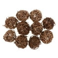 thumbnail image 1 of 10 Pieces Wicker Rattan Balls Decorative Orbs Vase Fillers Twig Balls for Hanging Decor, christmas, Little Animals Toys, 5cm, 1 of 6