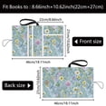 thumbnail image 2 of Polyester Multilayer Book Cover Flower Notebook Wraps Rectangle 465x280mm, 2 of 7
