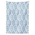 thumbnail image 3 of Ambesonne Watercolor Tablecloth Rectangular Table Cover, Moroccan Element, 52"x70", Sea Green Violet Blue, 3 of 4