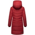 thumbnail image 3 of Marikoo Women's Warm Winter Coat with Hood - Quilted Thigh-Length Jacket - Natsukoo XVI, 3 of 7