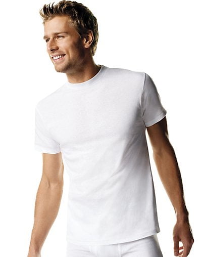 Hanes Men's Tank Undershirt 3-Pack A-Shirt FreshIQ ComfortSoft Tag-free Ribbed 