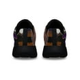 thumbnail image 4 of Boston Terrier Witch Switch Halloween Shoes Sneakers for Women Men Black Size 10, 4 of 7