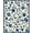 Blue, Pattern 1, variant on ODIKA 4'x6' Machine Washable Non-Slip Area Rug, Midnight Bloom Oval Floral High Traffic Rug, Blue, 250881