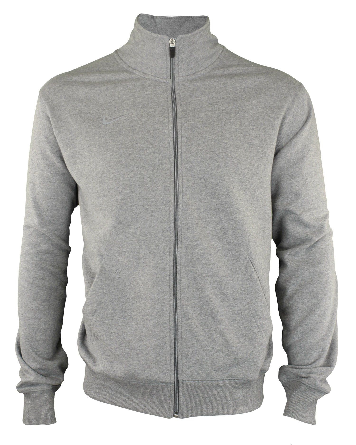 Nike Men's Mock Collar Fleece Jacket, Color Options - Walmart.com
