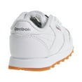 thumbnail image 3 of Reebok Classic Leather Toddler's Shoes White/Gum v69626, 3 of 6