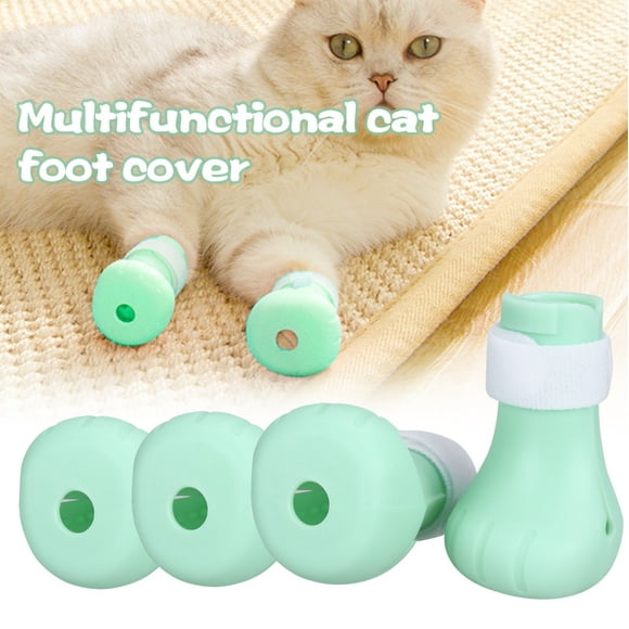 Canada Day Kcavykas Savings on Pets,Toys,Pet Paw Protector for Bath Soft Anti-Scratch Shoes 4Pcs