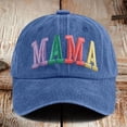 thumbnail image 2 of Mama Hat Mama Letter Embroidered Baseball Cap Mother's Day Gift Mother Hat, 2 of 4