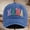 Blue, variant on Mens Hats Unisex Baseball Mama Funny Adjustable Mini Sun Protection Summer Distressed Letter Embroidered Mens Hats And Caps