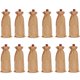 thumbnail image 1 of Nvzi 12 bolsas de regalo de vino con cordón, 13,78 × 5,9 pulgadas, reutilizables, para envolver botellas, para cumpleaños, bodas, fiestas (caqui), 1 of 5