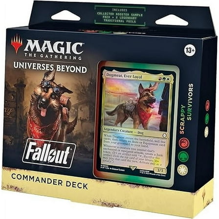 Magic: The Gathering Universes Beyond: Fallout Commander Deck - Scrappy Survivors