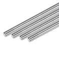 thumbnail image 1 of Uxcell Lot de 4 Tige Entièrement Filetée, M6x100mm 304 Acier Inoxydable Barre de Filetage à Droite, 1 of 2