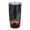 Black, variant on Elanze Designs 20 oz Stainless Steel On the Go Insulated Travel Tumbler With Push Top Lid, Coach Definition Word Cloud White