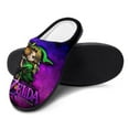 thumbnail image 4 of Men The Legend of Zelda Slippers Non-Slip Fuzzy House Slippers Warm Soft Plush Winter House Shoes Indoor Outdoor Slip-On Shoes, 4 of 7