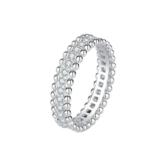 Whudwhu Kaleidoscope Diamond Ring for Women Made with S925 Sterling Silver