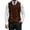 B-061 Brown, variant on Mens Work Office Modest Button Down Vest Blazers Outfits for Man V Neck Vintage Cami Tank Renaissance Peasant Basic Steampunk Summer Fall 2026 Clothing Trendy