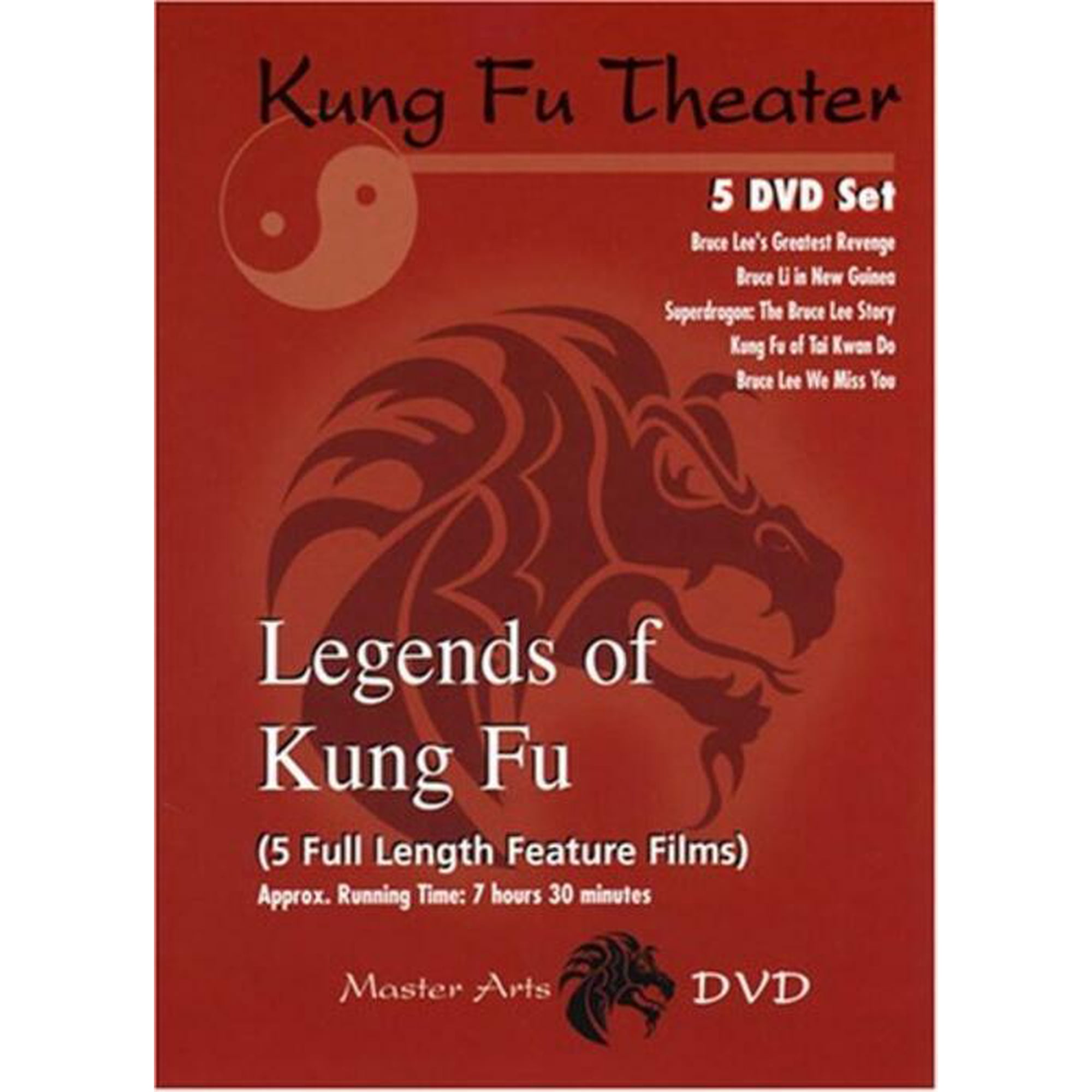 Kung Fu Theater - Legends Of Kung Fu Fighting (DVD 5-Disc Set) NEW