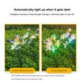 thumbnail image 6 of Outdoor Solar Garden Lamp IP65 Waterproof | LED Decorative Ground Stake Light | 7-Head Sequins Model | Auto Sensing | Polysilicon Solar Panel | Patio Courtyard Fence | 1 Pack, 6 of 9