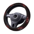 thumbnail image 3 of Lsque Five Nights At Freddy'S Pattern Elastic Stretch Steering Wheel Cover,Universal 15 inch, Microfiber Breathable Ice Silk, Anti-Slip, Odorless, Easy Carry, 3 of 7