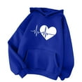 thumbnail image 4 of Cardigans à Manches Longues pour Femmes avec Poches et Col Rond Sweat-Shirts, 4 of 4
