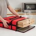 thumbnail image 5 of Slccxzc Pizza Delivery Bag, Pizza Carrier Insulated Bag Food Bag Sturdy With Dual Zippers Reusable Food Warmer Bag For Catering, Commercial, 5 of 7