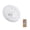 B, variant on YFGEFTR E27 Screw Base Ceiling Fan with Lights, 30W Remote Control 3 Color Temperatures Stepless Dimming, Hidden Fan Light with Pull Chain