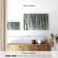 thumbnail image 4 of Elephant Stock Banff Birch Grove Wall Art - Horizontal Canvas Wall Art - Living Room Wall Decor - Nature Canvas - Gray And White Decor By Carol Robinson - 12" x 8", 4 of 8