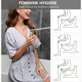 thumbnail image 2 of PHANCIR 2 Pack Handheld Bidet Sprayer for Toilet, Brushed Nickel Bidet Attachment for Feminine Wash, 2 of 8