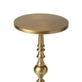 thumbnail image 4 of Bowery Hill Aluminium Antique Gold End Table in Gold, 4 of 7