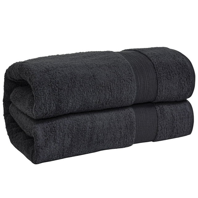 Fabstyles Oversized Premium Bath Sheet (40 Inches by 80 Inches), Extra Thick and Absorbent, Bath Towel Sheet with Hanging Loop, Jumbo Large Bath Towel for Shower and Bathroom