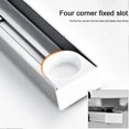 thumbnail image 3 of Universal Adjustable Microwave Oven Bracket for Thick Floating Wall Shelf Kitchen Frame Sy Install Telescopic Foldable (2), 3 of 3