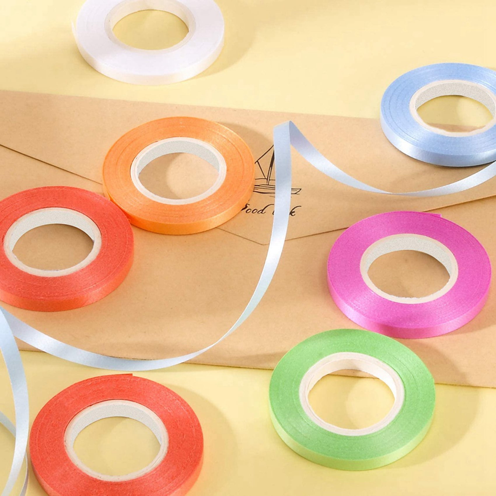 200 METERS BALLOON CURLING RIBBON FOR PARTY GIFT WRAPPING BALLOONS STRING  TIE
