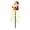 Santa, variant on Liaiai Magic Fountain - Flowing Snowflake LED Christmas Garden Light, Solar Powered Outdoor Yard Decor with Stars Warm Glow Garden Stake for Christmas Holiday Decoration,Snowman