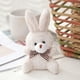 thumbnail image 3 of WORGEOUS 4pcs Mini Plush Bunny Bunny Animal Conejo relleno colgante de llavero colgante (color mixto), 3 of 8