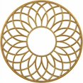 thumbnail image 2 of Ekena Millwork CMPP38CNSGO Cannes Architectural Grade PVC Pierced, Gold Urethane Ceiling Medallions 38"OD x 13"ID x 1"P, 2 of 4