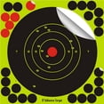thumbnail image 3 of 50Pcs/Set Hunting Targets 8x8 Inch Self Adhesive Paper Reactive Splatter Targets Stickers,50 * Target sticker,green & black, 3 of 6