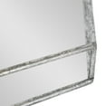 thumbnail image 3 of Kate and Laurel Felicia Modern Glam Decorative Metal and Mirror Hexagon Shaped Storage Organizer Vanity Tray, Silver, 3 of 4