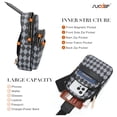 thumbnail image 4 of SUOSDEY Checkered Crossbody Sling Bag for Women RFID Blocking Anti Theft Chest Bag for Travel, 4 of 4
