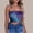 #30Blue, variant on Byworldtasic Women's Sparkly Strapless Crop Top Glitter Sequin Tube Party Clubwear Top