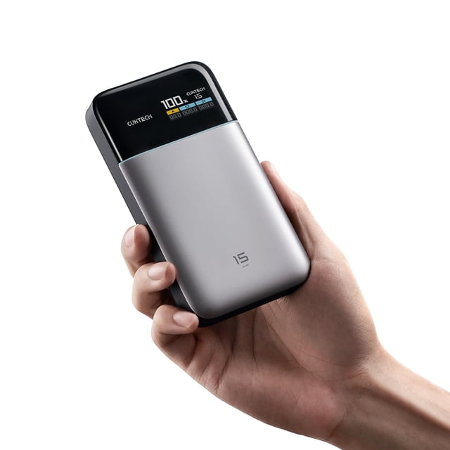 Power Bank CUKTECH 15 Air de 15 000 mAh y 65 W de carga rápida