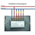 thumbnail image 4 of Melery Wifi Smart Life Tuya Light Wall Switch Interruptor Glass Touch Panel Wireless Voice Remote Control By Alexa Google Home, 4 of 7