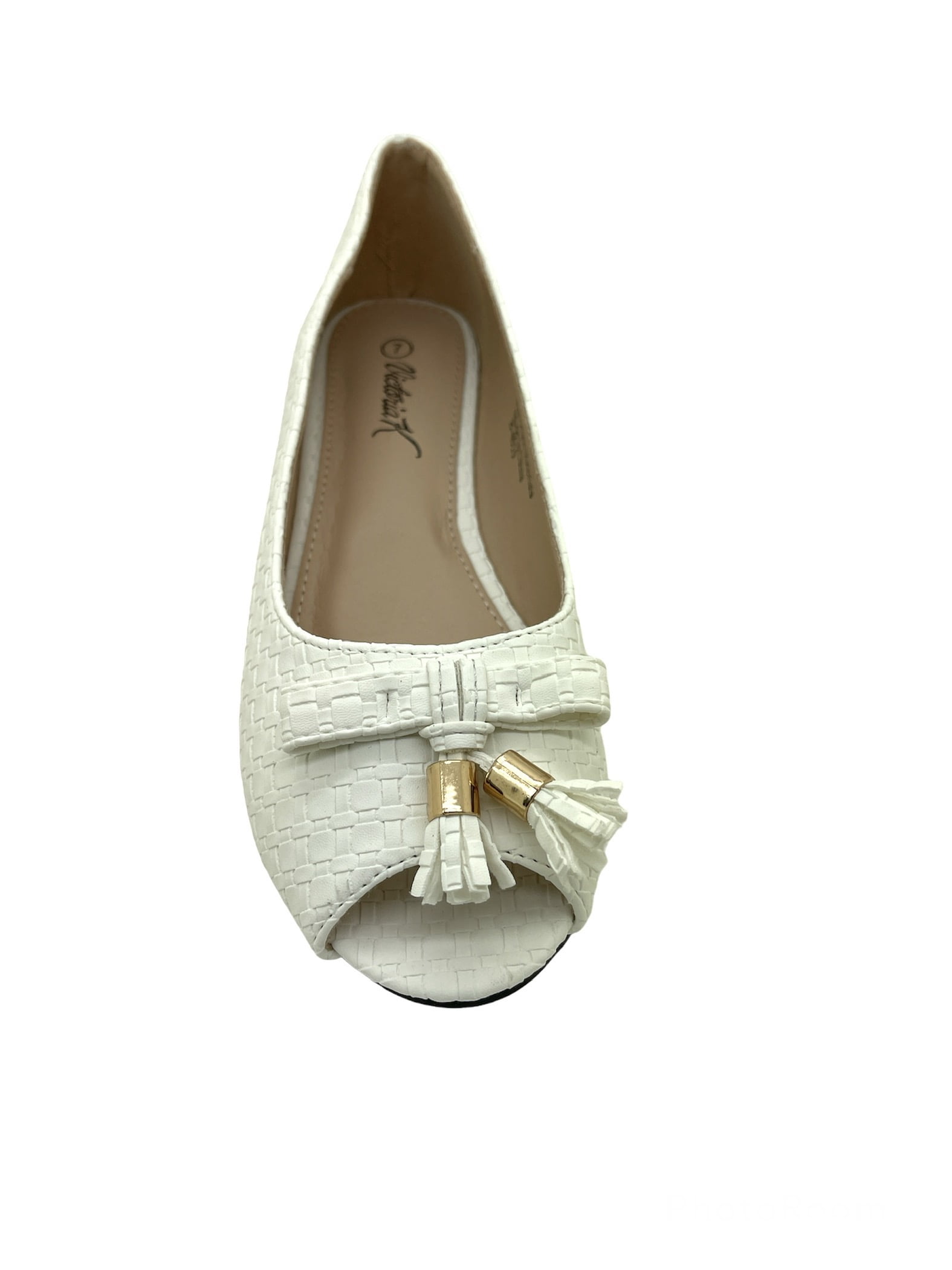 Women's Fashion Comfort Open Toe Flats W/Tassle