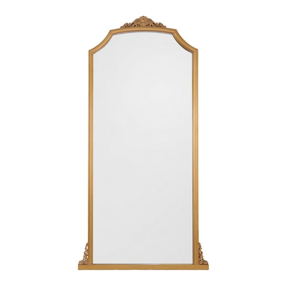 My Texas House Ornate Gold Wood Framed Mirror 40x79