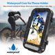 thumbnail image 5 of Sidaley 360 rotación libre impermeable motocicleta bicicleta soporte de teléfono Universal manillar teléfono móvil soporte de montaje para Teléfono y Comunicación, 5 of 6