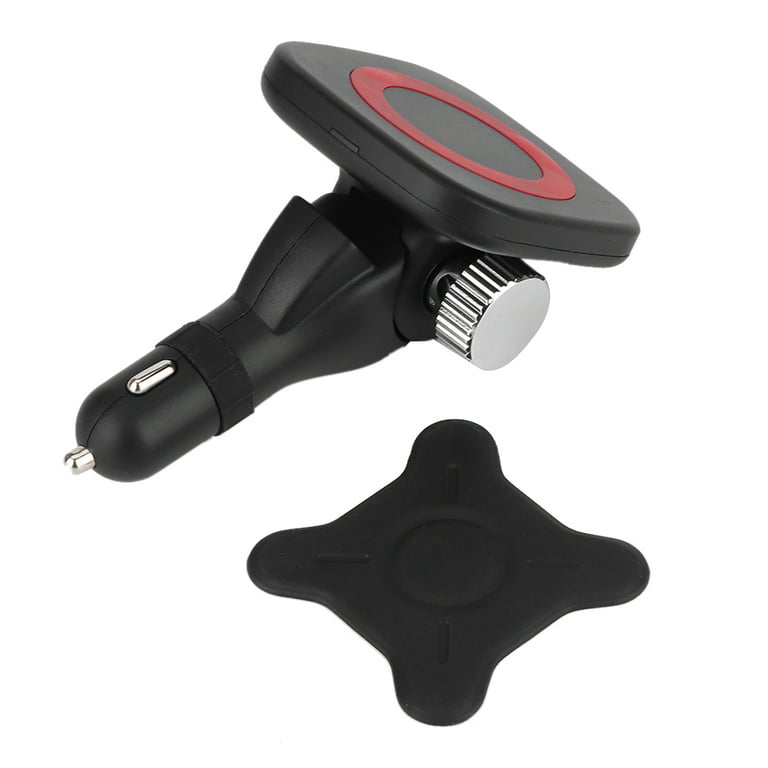 5W Qi Wireless Car Phone Charger Magnetic Fast Charging Cigarette Lighter  Holder